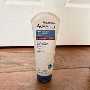 NEW Aveeno skin relief overnight cream intense moisture 7,3oz